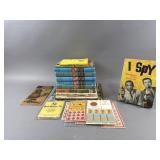 Vintage Books, Punch Cards & More
