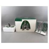 Dept 56. Village Settings & Accessories W/ Boxes