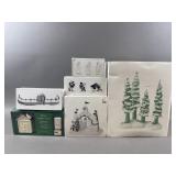 Dept. 56 Village Accessories W/ Original Boxes