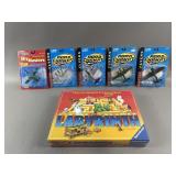 (New) Vtg Diecast Planes & Labyrinth Board Game