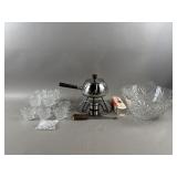 Vintage Fondue Set &  Arlington Punch Set