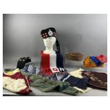 WW2 Glengarry Argyll, Various Scarves and More