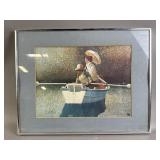 Framed Chuck Wilson Artwork