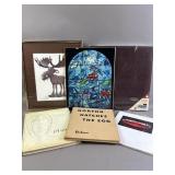 Lot of Framed Artwork, Books, Prints, & More