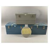 Vtg Logan De Luxe Movie Reel Chest & More