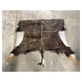 Vintage Nyala Antelope Hide Rug