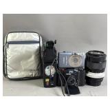Canon & Minox Cameras, Lens, Camera Flash