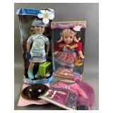 Lot of Vintage Dolls and Accessories