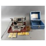 Vtg Mansfield Model 950 8mm Editor/Splicer & More