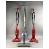 Shark Steam Mop and Two Versa Clean Vacuums