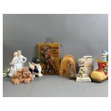 Vtg Ceramic Porcelain Figurines & More