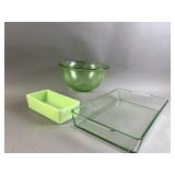 Vintage Uranium Vaseline Glassware