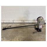 Vintage Walker Deep Troller Fishing Reel W/ Mount
