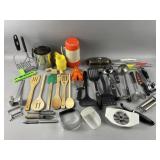 Kitchenware Lot Utensils & More