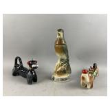 Vtg Dog Figurines & 1969 "Beam