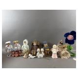 Various Porcelain, Plastic & Ceramic Dolls & More
