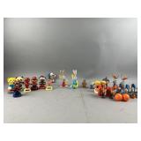 Lot of Happy Meal Toys & Solar Powered Dancers