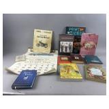 Vtg Yamaha Service Manual, 1948 Car Calendar, Etc