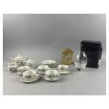 Waterford Crystal Vase, Howard Miller Clock & More