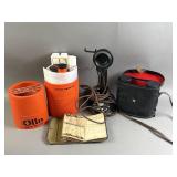 Vtg Marine Signal Kit, Binoculars, & More