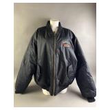 Black Ruehleï¿½s Towing Bomber Jacket