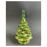 7.5in MINT Ceramic Retro Battery Easter Tree