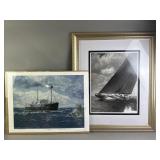 Signed/# Original Oil Print & Framed Photograph