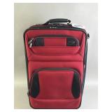 Red American Tourister Travel Suitcase