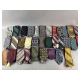 Various Menï¿½s Ties - Hardy Amies, Hudsonï¿½s & More