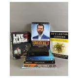 3 Signed Hardcover Books & More