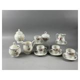 Vtg JLMenau Porcelain Teacups/Saucer & More