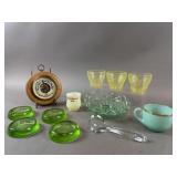 Vintage Uranium Glass & More