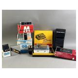 Vtg Minolta-16 Camera, Lights, Duo Splicer, & More