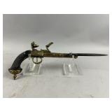 Replica of 18th-Century Flintlock Pistol