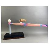 Signed James Eaton "Lamppost Flyer" Art Sculpture