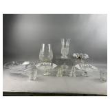 Vintage Glassware Ruffle Bowls & More