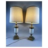 Pair of Hollywood Regency Style Table Lamps