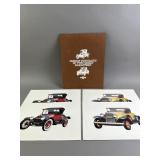 Set of Vtg Chevrolet Car Prints