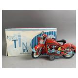 1950s Harley Davidson Tin Toy Motorcycle