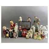 Mid Century Asian Japan Figurines