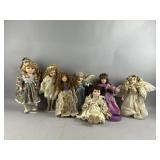 Lot of Vintage Porcelain Fairies and Angels