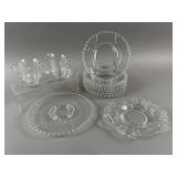 Imperial Candlewick Plates, Sugar Creamer & More