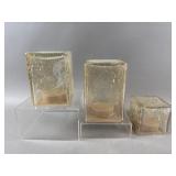LED Glass Cube Set