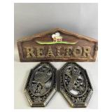 Decorative Wooden Plaque Signs