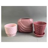 Shawnee, Randall, & Morton Pink Pottery