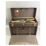 Vtg Kennedy Kits 7 Drawer Machinist Tool Chest