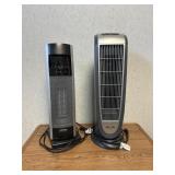 2 Tower Fans, Lasko & Bionaire