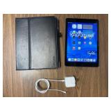 Unlocked 6th Gen IPad in Silver w/ Charger & Case