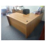 L Shaped Office Desk w/ Chair