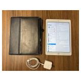 Unlocked 6th Gen IPad in Silver w/ Charger & Case
